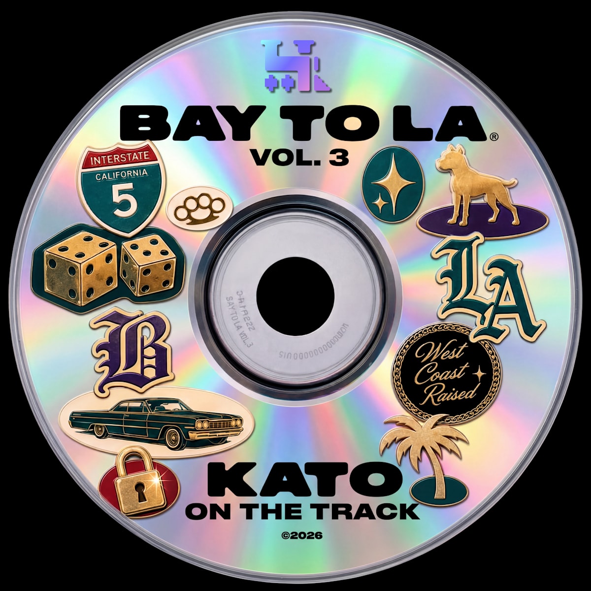Bay To LA Vol. 3 sample pack cover art